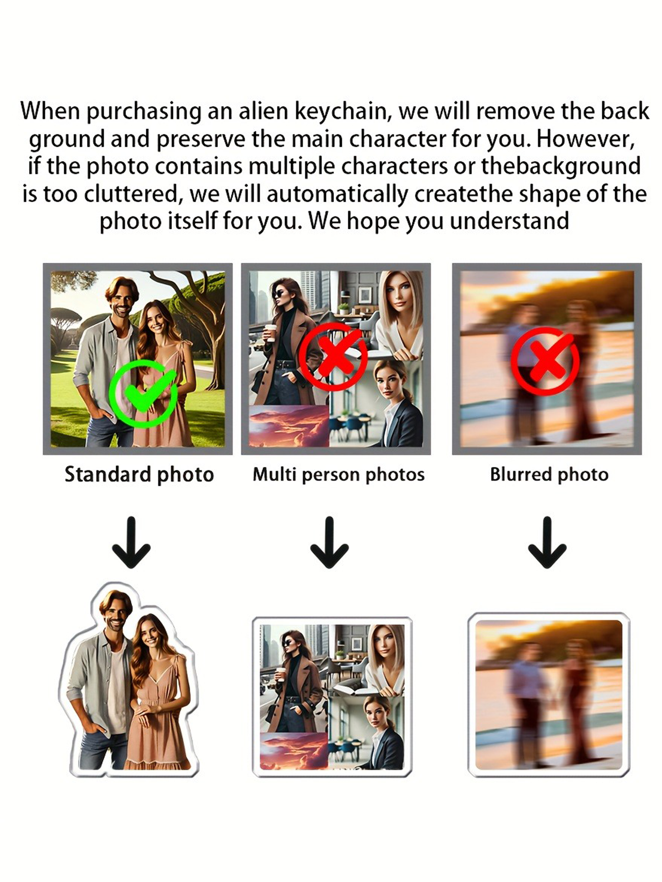 Custom Acrylic Key Chain Pendants